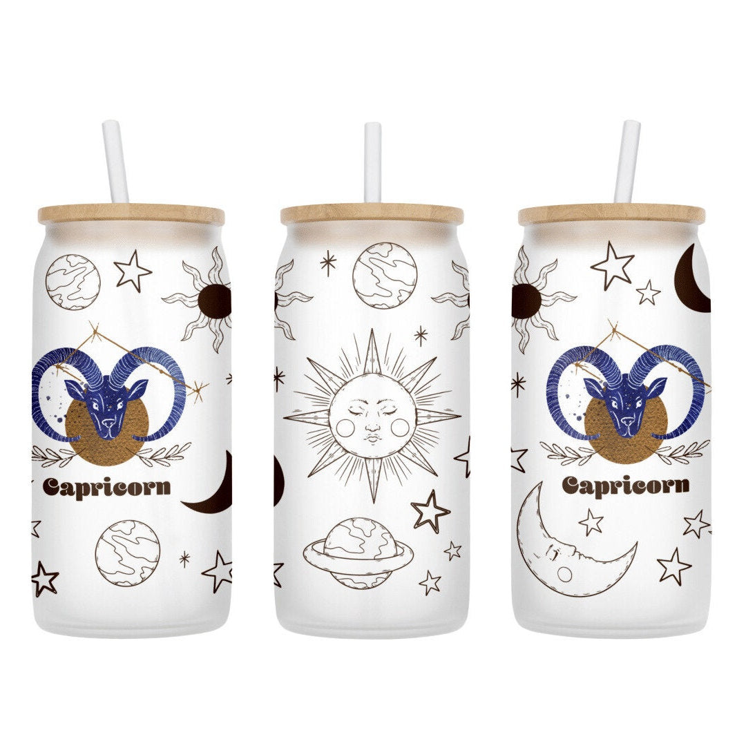 16oz Frosted/Libbey Glass Sublimation Tumbler