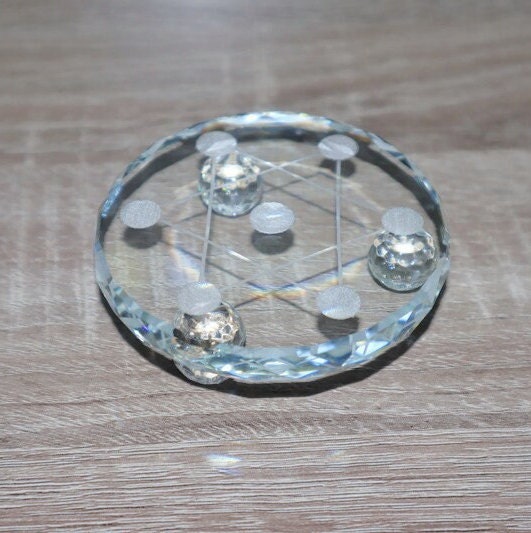 Chakra Glass Sphere Holder *SPHERES NOT INCLUDED*