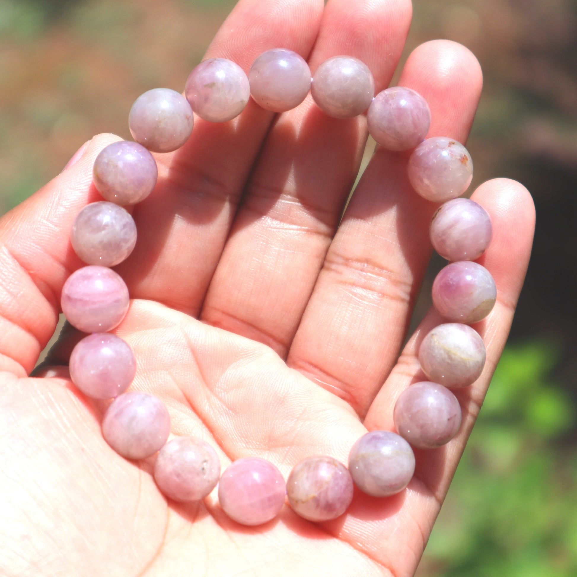 Stretch Bracelet | 8mm Beads (Madagascar Rose Quartz) Large