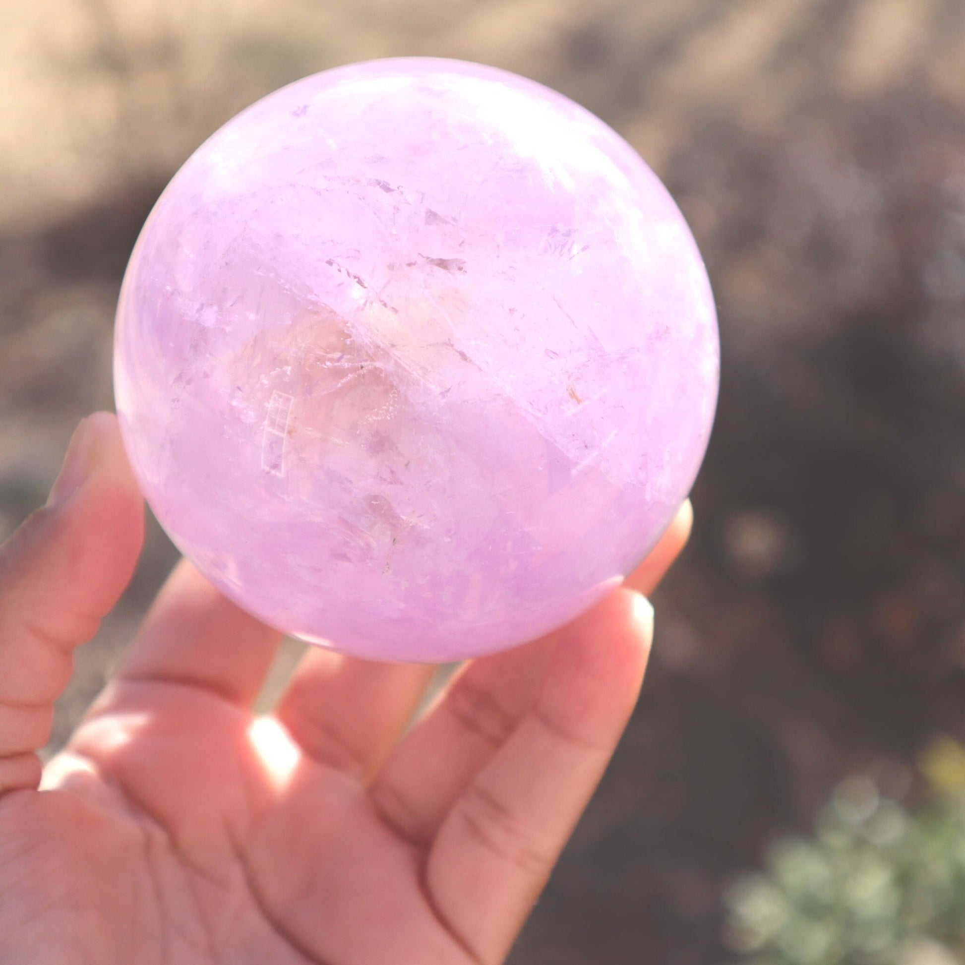 High Quality Amethyst Sphere, Big Crystal Sphere, Gemstone Rainbow Flash Amethyst Sphere, Natural Amethyst Quartz Crystal Ball, Large Sphere
